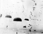 Allied paratroops land in Holland 1944