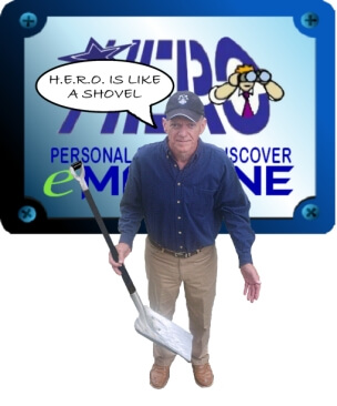 H.E.R.O. is like a shovel - you can dig with it