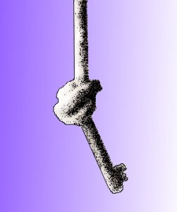 Your rope has a knot in it