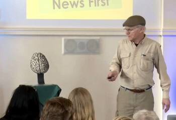 David doing his TEDx talk