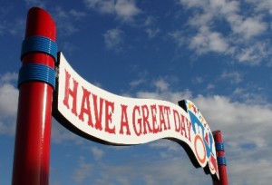 Theme parks are designed to be fun